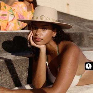 NWT lack of color shell hat ON HOLD